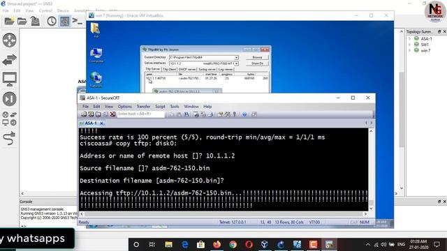 How to Install ASDM for ASA in GNS3 || ASA Security Device Manager (ASDM) installation in gns3