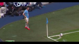 84' Fernandinho Manchester City - Fulham 4 - 0