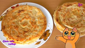 СЛОЕНЫЕ ЛЕПЕШКИ С ЛУКОМ.