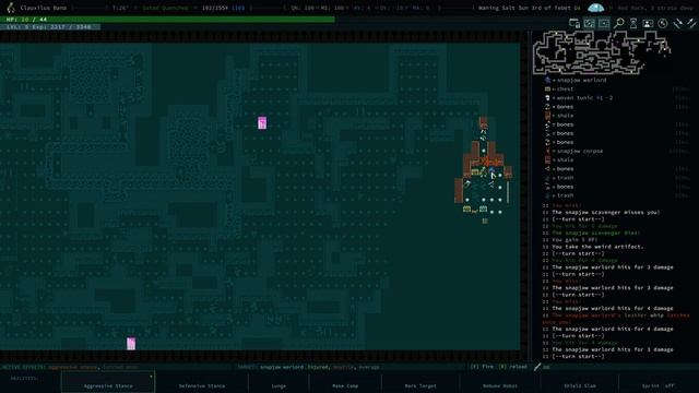 Стальной дейлик. [Caves of Qud] #45 смотреть онлайн