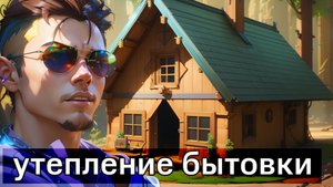 УТЕПЛЕНИЕ БЫТОВКИ ДЛЯ ВРЕМЕННОГО ПРОЖИВАНИЯ СВОИМИ РУКАМИ