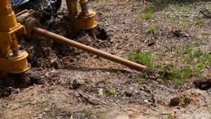 Горизонтально-направленное бурение (прокол под дорогой). Установка ГНБ Vermeer D40x55 S3 Navigator