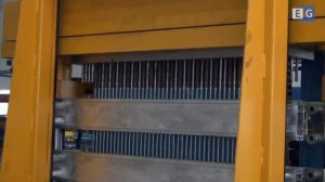 Вертикальный станок для дорнования теплообменника