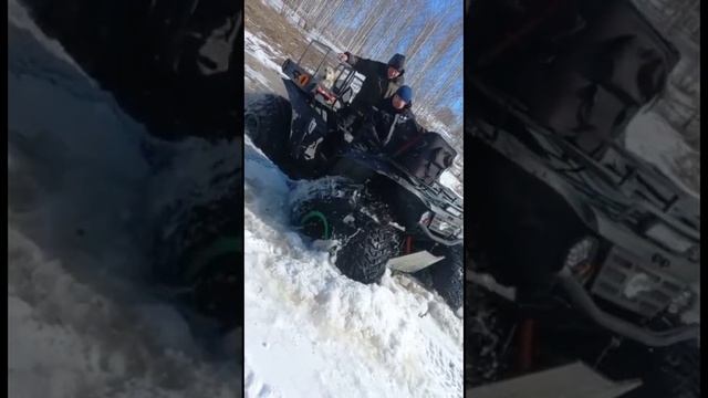 Квадроцикл Сокол провалился под лед ? смотреть онлайн