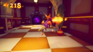 Spyro Reignited Trilogy - Sunny Villa Full Level + Skateboarding Gameplay