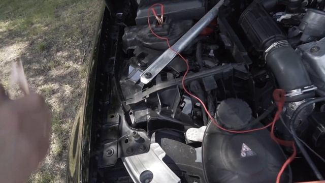 Установка аккумулятора на Mercedes-Benz W205 1.6 TDi C-класса