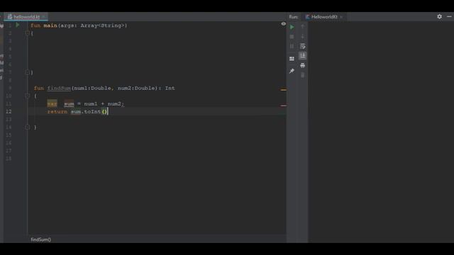 Kotlin Tutorial - 15 -  Function with Parameter & Return type