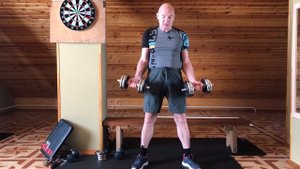 как я качаю руки в свои 55 лет / накачать бицепс и трицепс