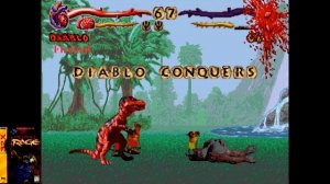 Primal Rage ● SEGA 32X ● Все спецприёмы, добивания и концовки (all moves, fatalities & epilogs)