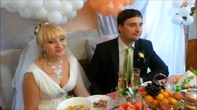 Свадьба Стаса и Маргариты в кафе отеля "Лиаз" 17.08.13 смотреть онлайн