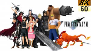 Final Fantasy 7 (1997) - All CGI Cinematics (  Special  8K)