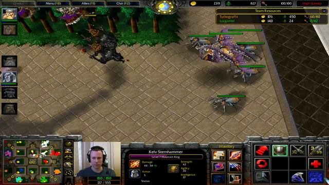 Warcraft 3 - 425 (4v4) смотреть онлайн