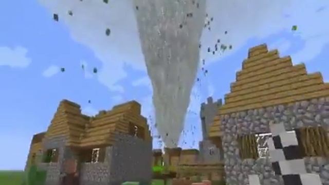 Как вызвать ураган в MineCraft 1 смотреть онлайн