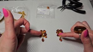 Янтарь в серьгах, огранка бриолет.Способ накрутки, и где я купила такие бусины 🌞