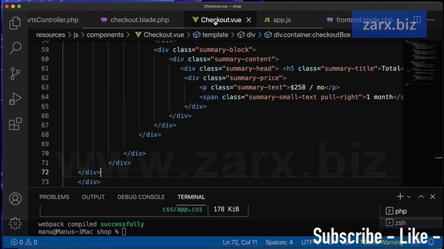 Ecommerce website in laravel and vuejs [ Easiest way For Beginners ] 2021