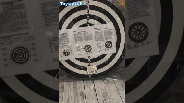 Комплект Дартс БОЛЬШОЙ d 42 см 6 дротиков по 12 см смотреть онлайн