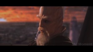 Квай Гон Джинн приводит юного Энакина Скайуокера в Верховный Совет Джедаев