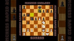 Gukesh D beats Magnus carlsen/Aimches rapid 2022 🔥