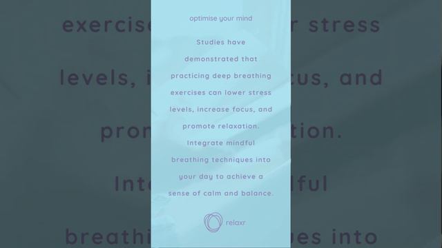 Mindful Breathing: Unlocking Stress Relief, Focus & Relaxation