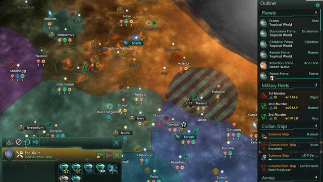 Stellaris 1.2.1 Gameplay: Tucan Empire #8: A Spiritual Quest