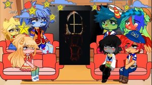 Welcome home react to wally/gacha life (my au)