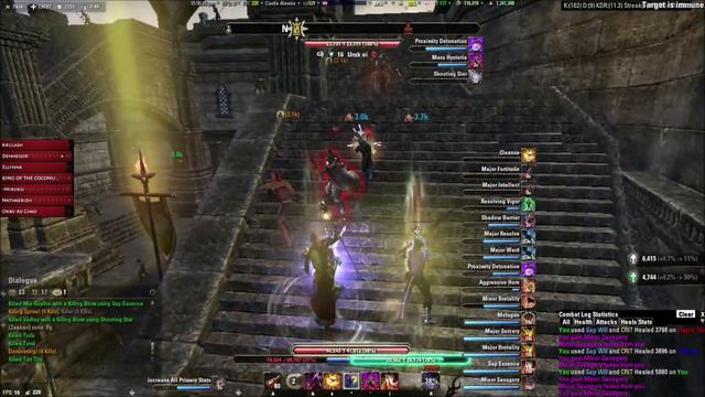 The Elder Scrolls Online PvP: Dennegor, Emperor of Azura (PC-EU server 23/12/2015) смотреть онлайн