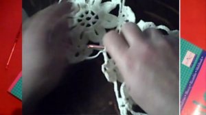 Мотив для шали крючком. Часть 2. Соединение.