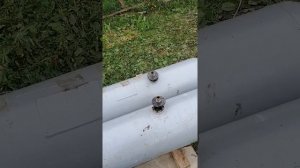Ресивер из газового автомобильного баллона.