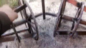 Самодельный ежик к мини трактору* 1