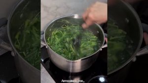 Шпинат. Очень простой и вкусный рецепт
