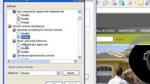 How to enable ActiveX in internet explorer  Q See DVR