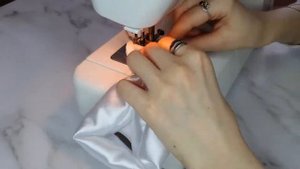 DIY шёлковая резинка для волос