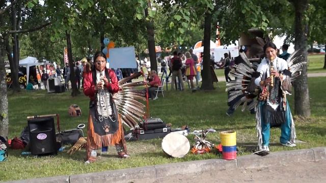 Магия танца и музыки индейцев!