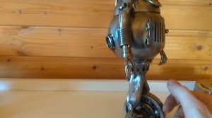 Самовар.Стимпанк рыцарь с печкой и трубой.