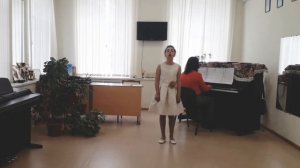 Чайковский П.И. "Мой Лизочек так уж мал" исп. Голуб Алисия, ДШИ им. В.В. Знаменского