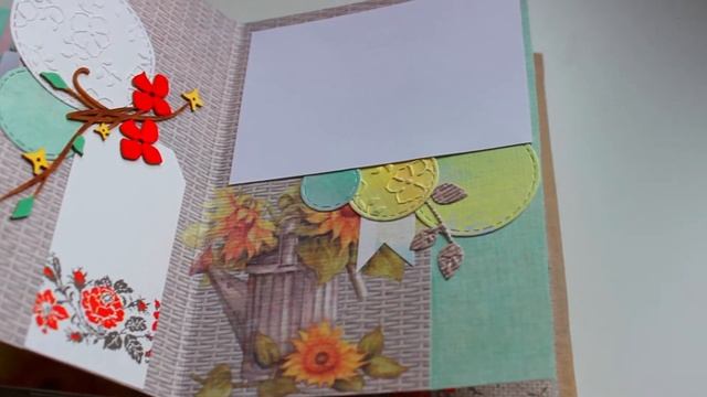 Альбом ручной работы в УКРАИНСКОМ СТИЛЕ | Скрапбукинг смотреть онлайн