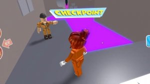 Roblox побег из тюрьмы но полиция нам устроила засаду.