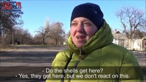 Humanitarian action and interviews of inhabitants of Glubokaya - 23 November 2016