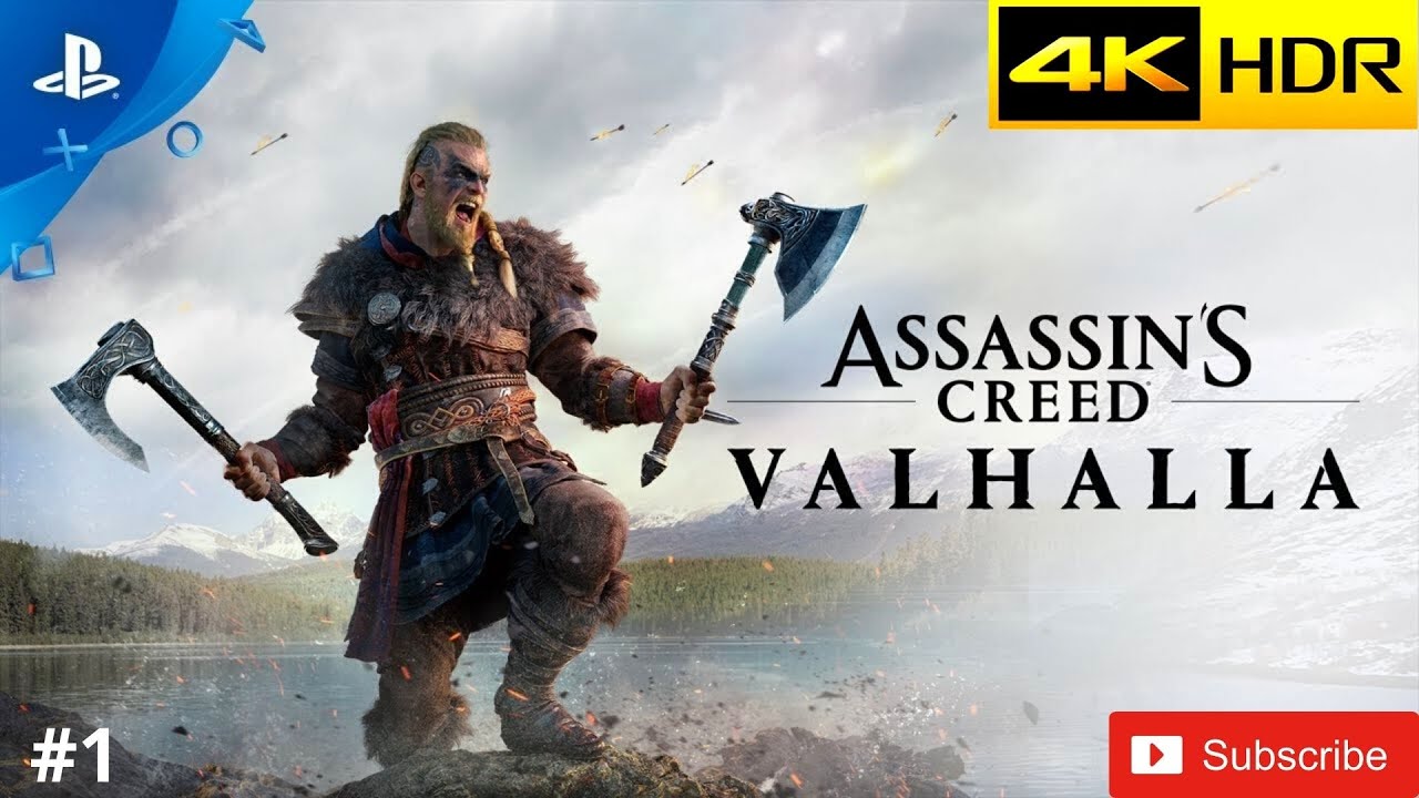 Assassin's Creed Valhalla Ultimate Edition - прохождение #1 _ PS4 _ 4K _ HDR _ 60 fps.webm