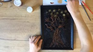 ?✅Пано Денежное дерево своими руками