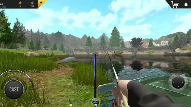 1)Professional Fishing simulator Первый взгляд.