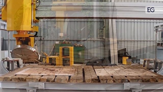 Портальный станок для резки каменных плит