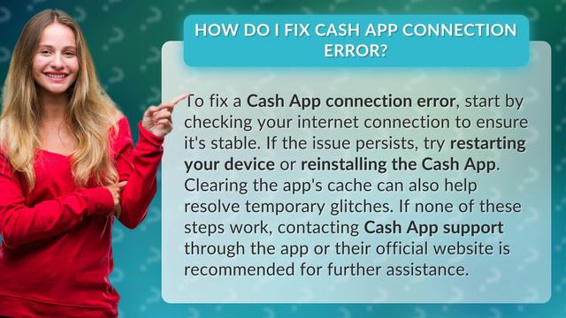 How do I fix Cash App connection error? смотреть онлайн