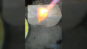 Плавим золото в домашних условиях китайской горелкой