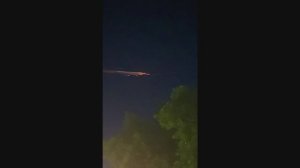 Неопознанный летающий объект в небе над Ставрополем
