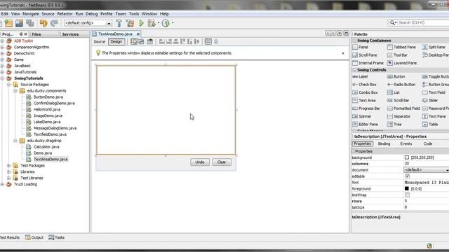 Bài 13 Java Swing TextArea 2 смотреть онлайн