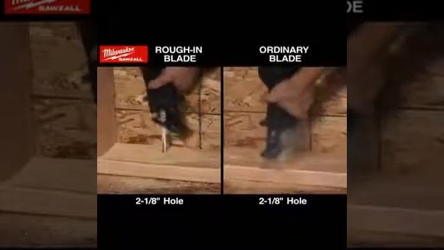 Смотрите сравнение реза подделок полотен для сабельной пилы в работе Milwaukee® #tool24