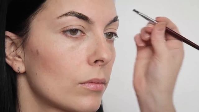 Как правильно окрашивать брови хной #ProfHenna  Видеоинструкция Part3