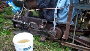 Самодельный дачный паровоз Павла Чилина