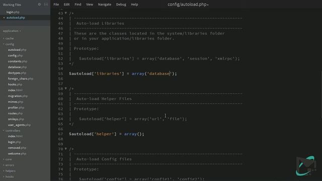 06 - CodeIgniter Hindi - Load - Manual | Auto - Helper | Libraries смотреть онлайн